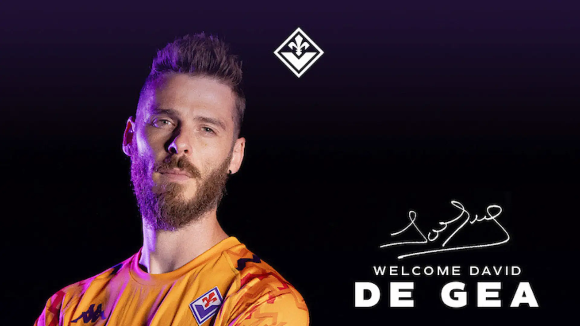 De Gea è il nuovo portiere della Fiorentina